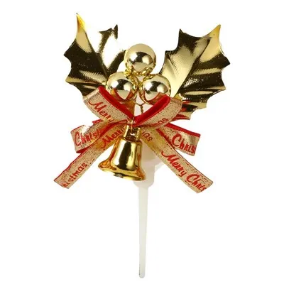 Décoration de gâteau au houx de Noël